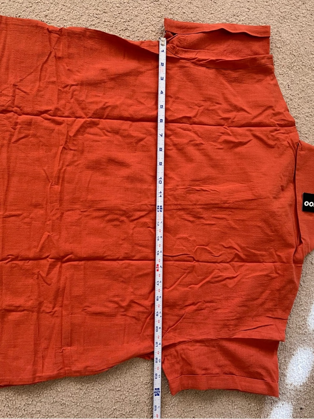 NWT Women’s rust colored button down dress Large - Picture 9 of 10